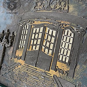 Трафарет - набор Усадьба - Фотография интерьере 14