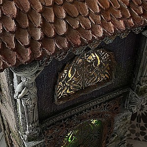 Онлайн-курс Светлый дом &mdash; домик из коробки своими руками - Фотография интерьере 2